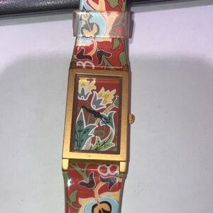Floral Pattern Rectangular Women's Watch  Metropolitan Museum of Art